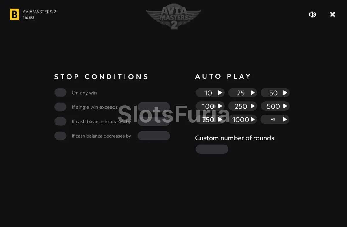 Configuración de giros automáticos en Aviamasters 2