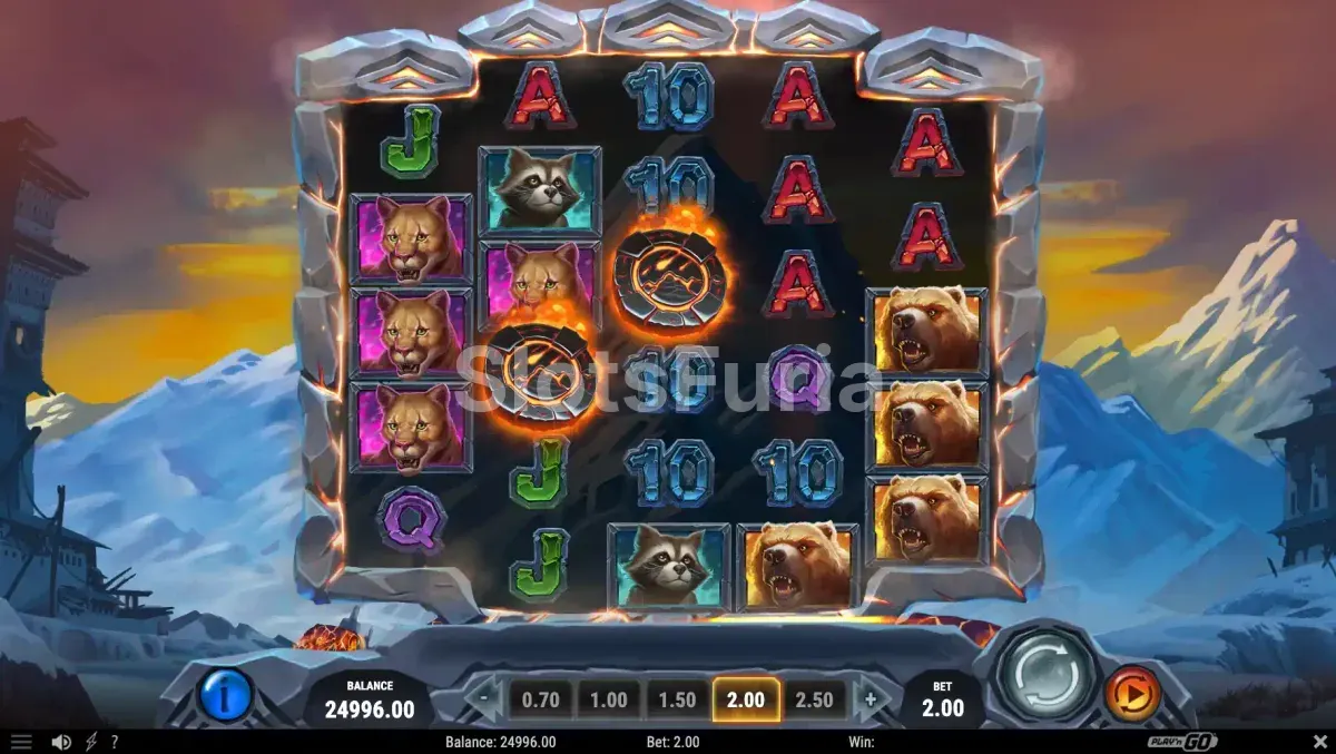 Segunda vista del juego base de Beasts of Fire Maximum en acción
