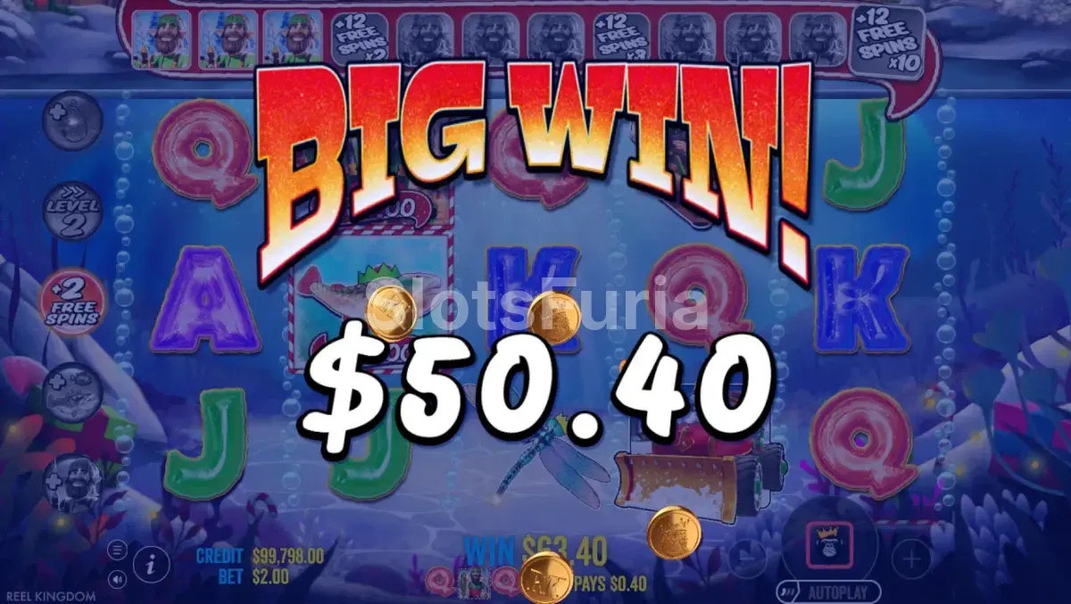 Gran victoria conseguida en Big Bass Christmas Bash durante las tiradas especiales