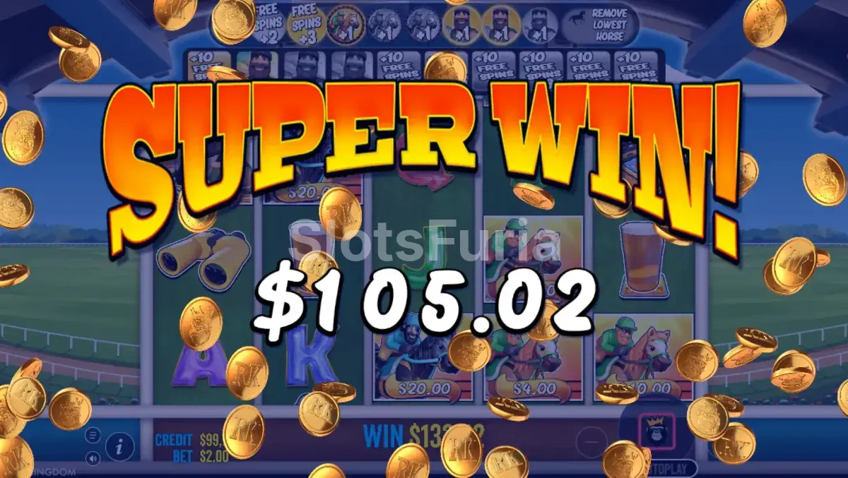 Gran victoria registrada en Big Bass Day at Races durante el bonus