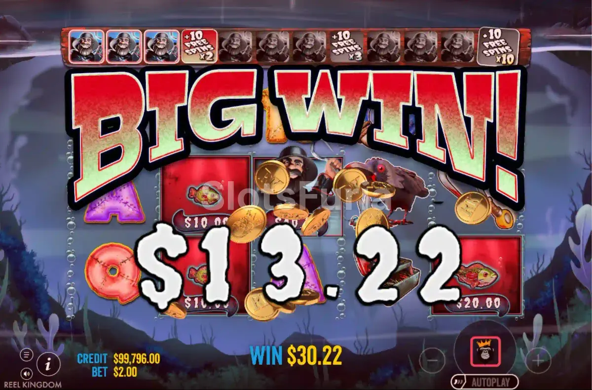 Pantalla de gran victoria en Big Bass Halloween con efectos visuales explosivos y multiplicadores activos