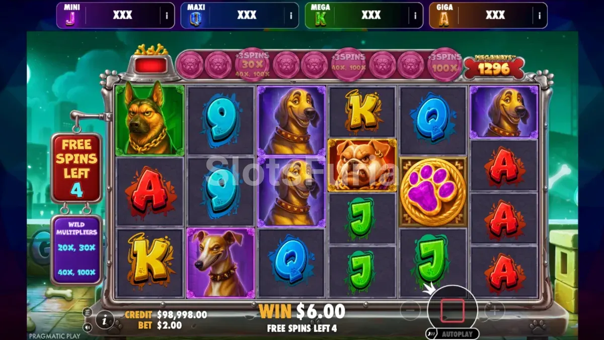 Ronda de giros gratis de Bone Rush Megaways Oranje Jackpot con el contador activo