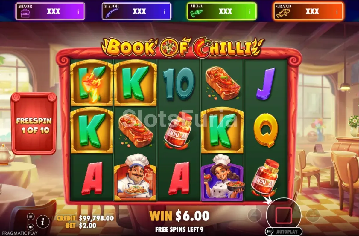 Ronda de giros gratis de Book of Chilli, Big Bass Jackpot Bonanza con símbolo expandido