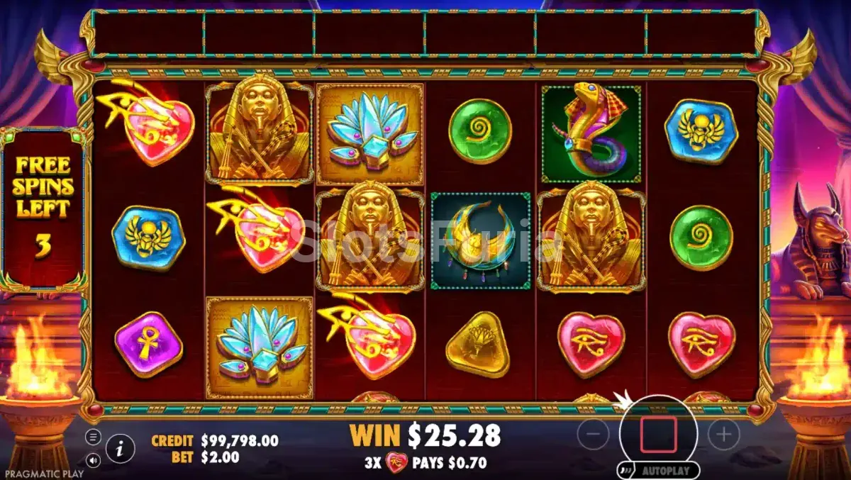 Ronda de giros gratis activa en Book of Golden Sands