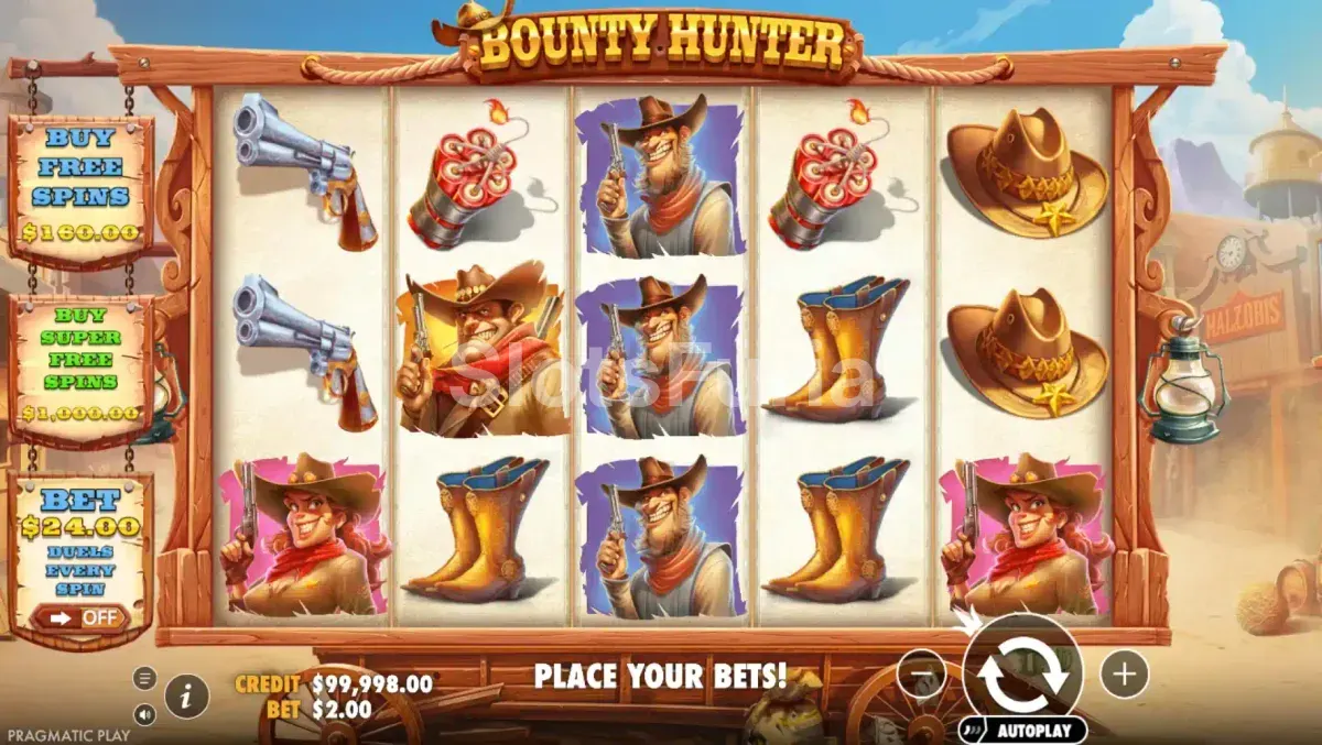 Juego base de Bounty Hunter con el Coleccionista en el rodillo 1