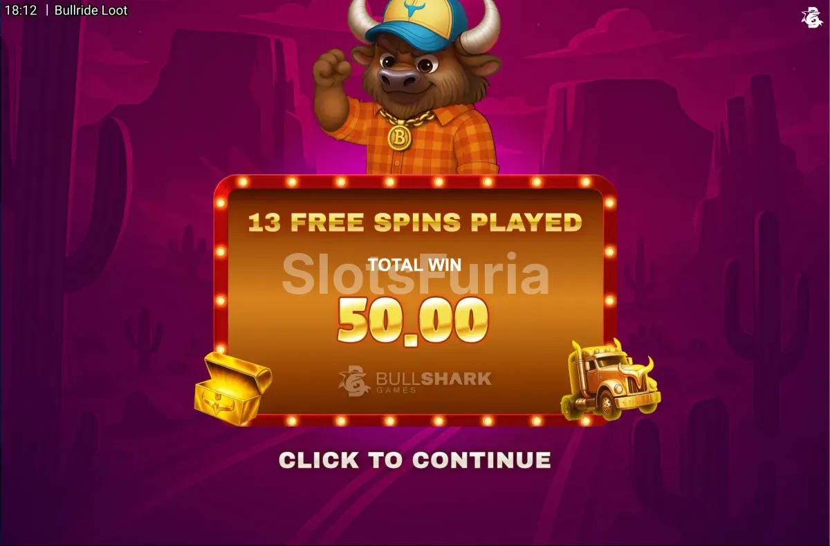Gran victoria conseguida en Bullride Loot