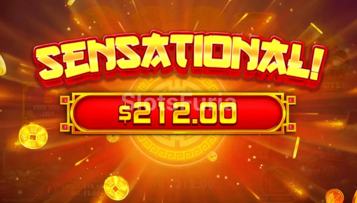 Gran victoria registrada en Caishen's Cash Pots