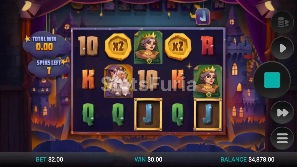Giros gratuitos con símbolo expansivo en Camelot Cash