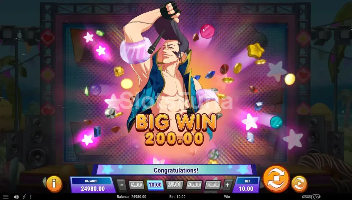 Gran victoria registrada en Candy Island Princess