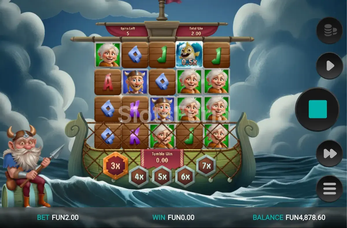 Ronda de giros gratis activa en Cod of Thunder Dream Drop