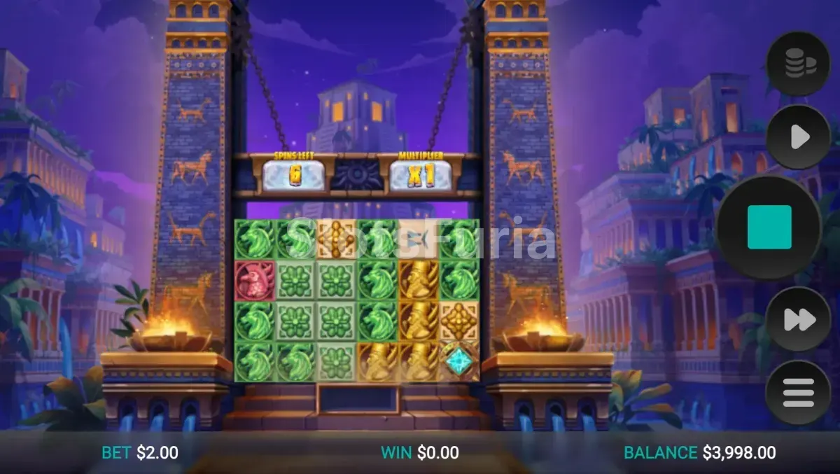 Ronda de giros gratuitos activa en Conquer Babylon