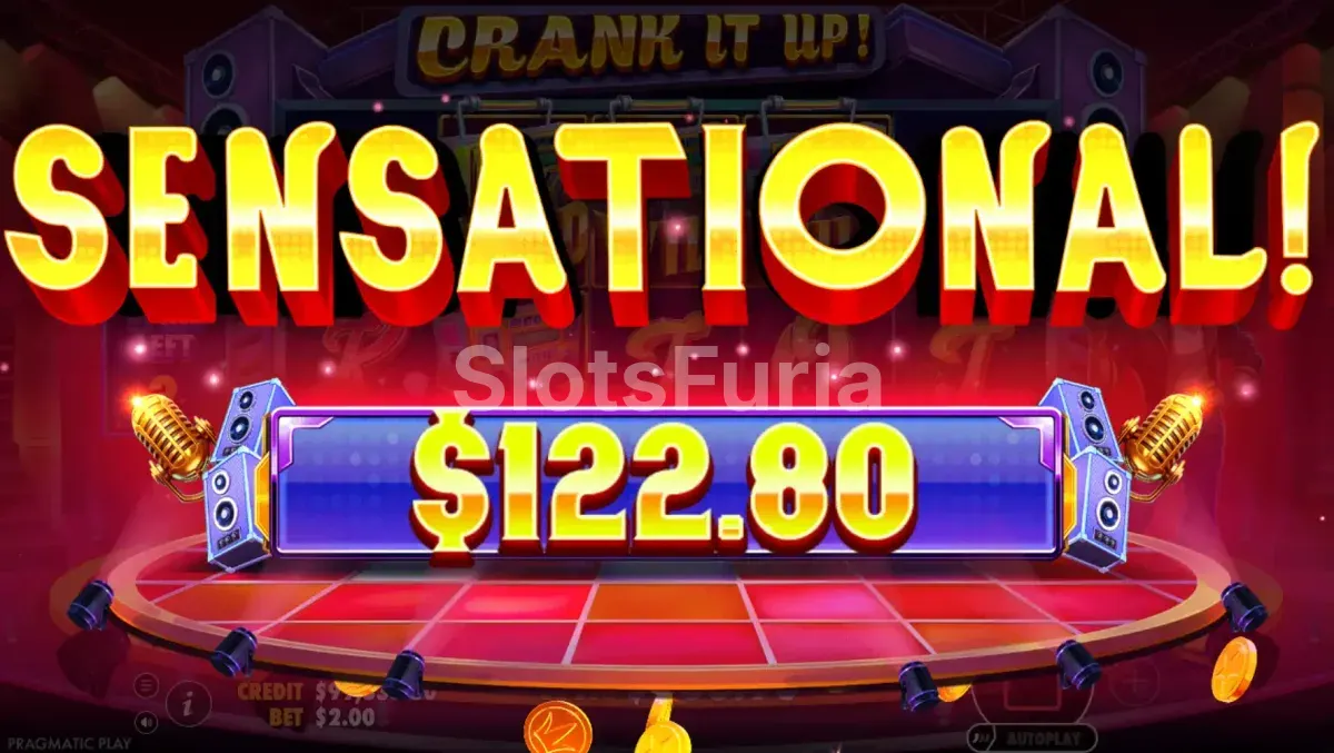 Gran victoria en Crank It Up de Pragmatic Play con multiplicadores máximos