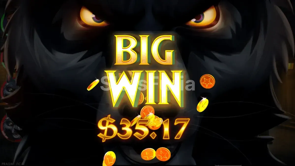 Gran victoria en Curse of the Werewolf Megaways