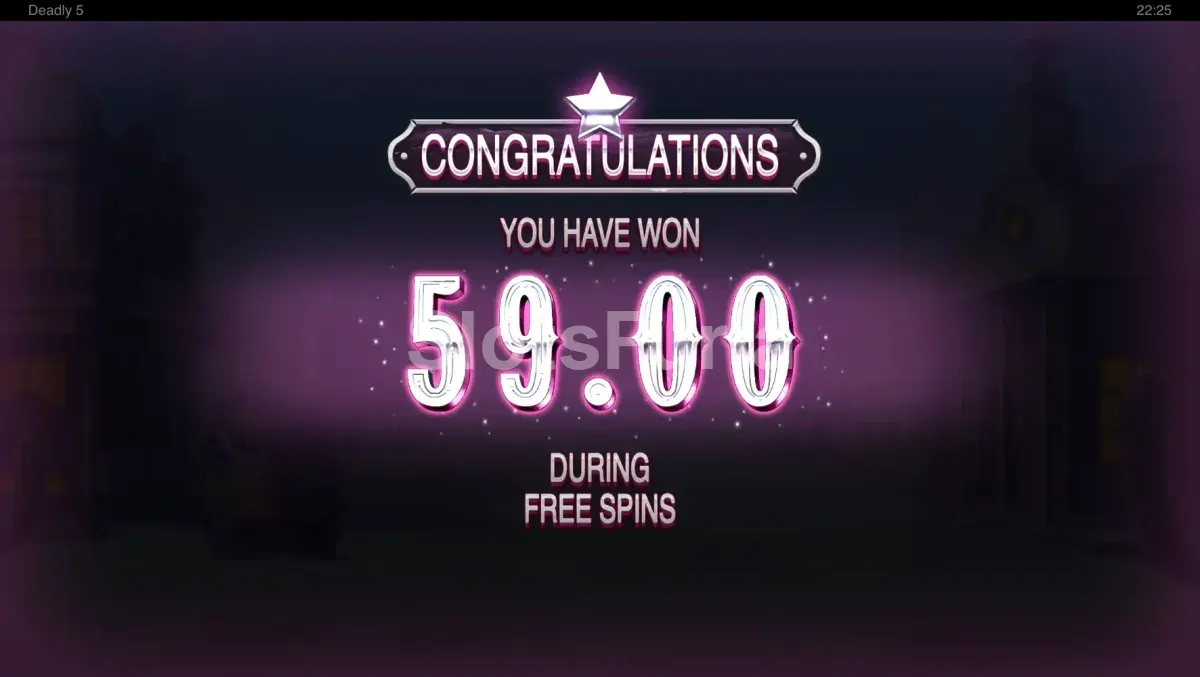 Gran victoria conseguida en Deadly 5
