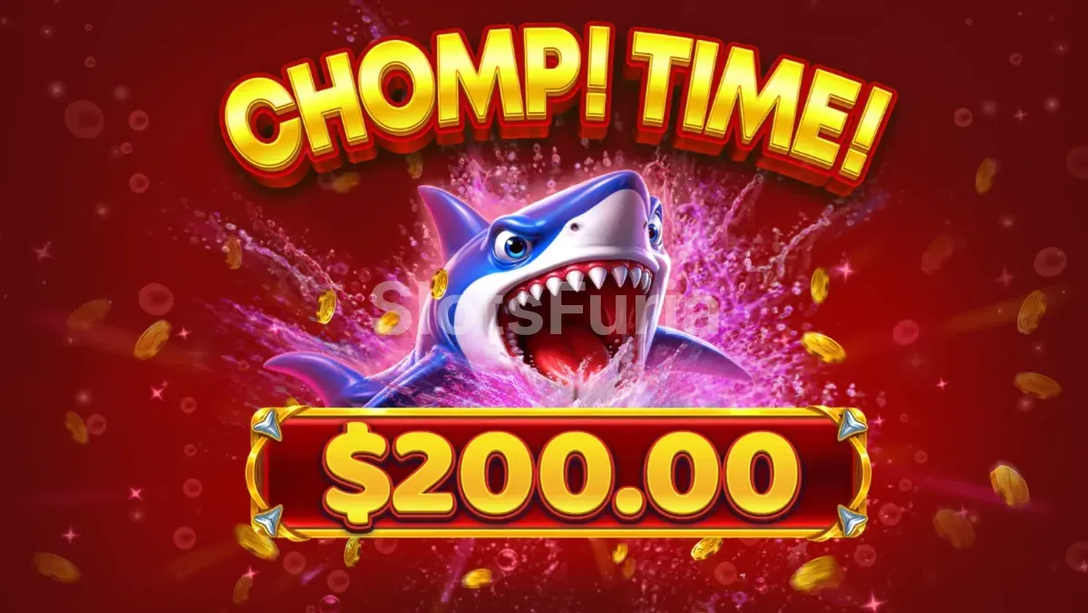 Momento de gran premio en Deep Sea Frenzy con tiburones y cofres