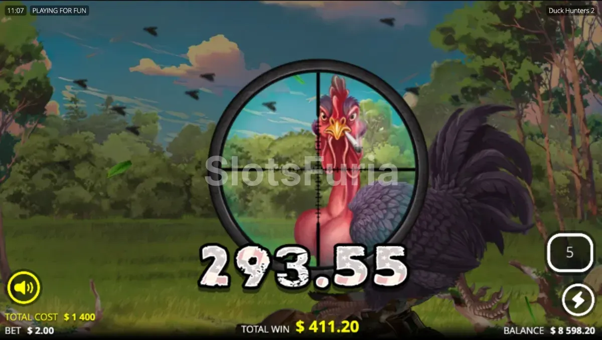 gran victoria conseguida en Duck Hunters 2