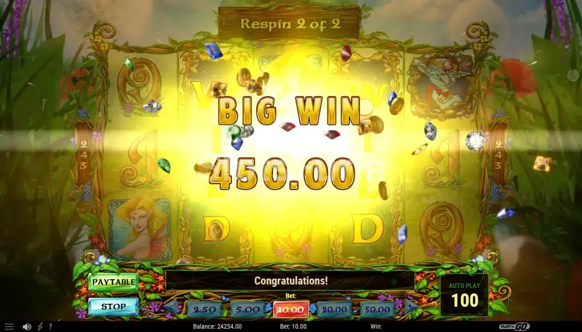 Gran victoria registrada en Enchanted Crystals durante partida
