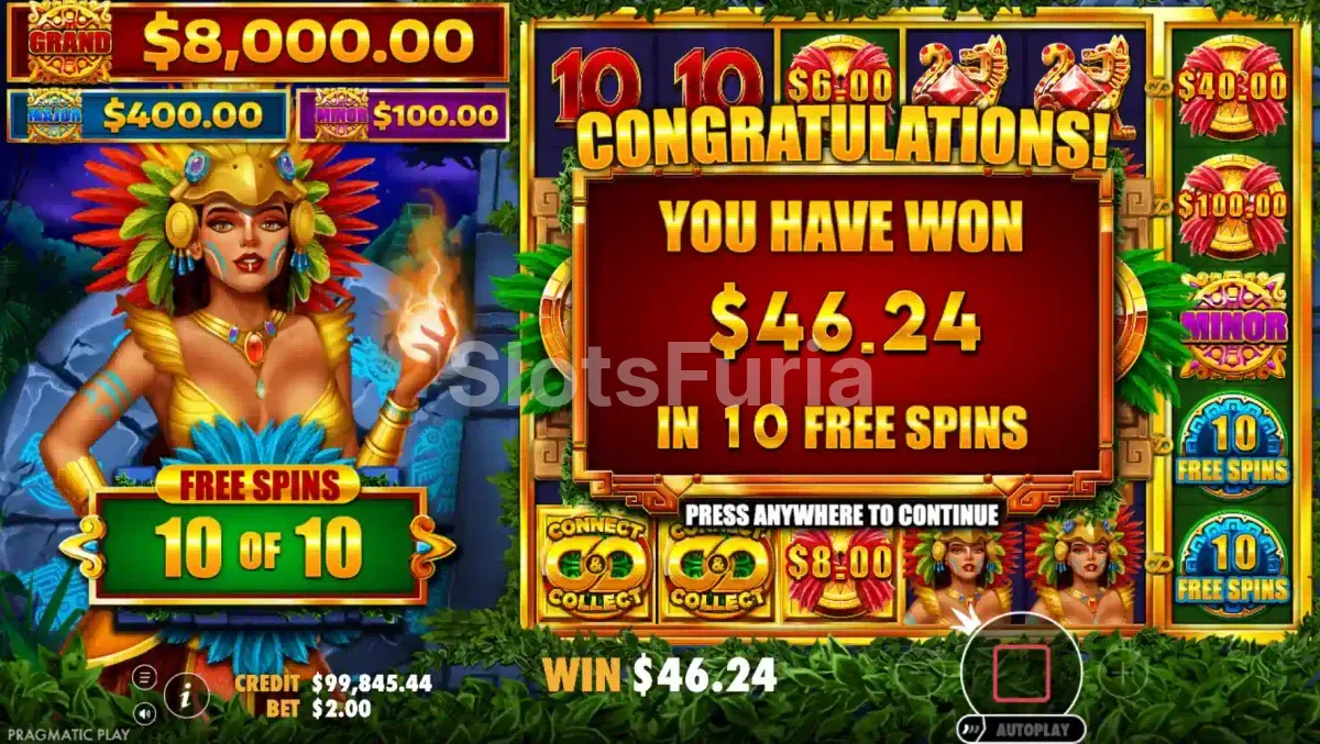Gran victoria en Firebird Spirit con el sistema Connect and Collect activo