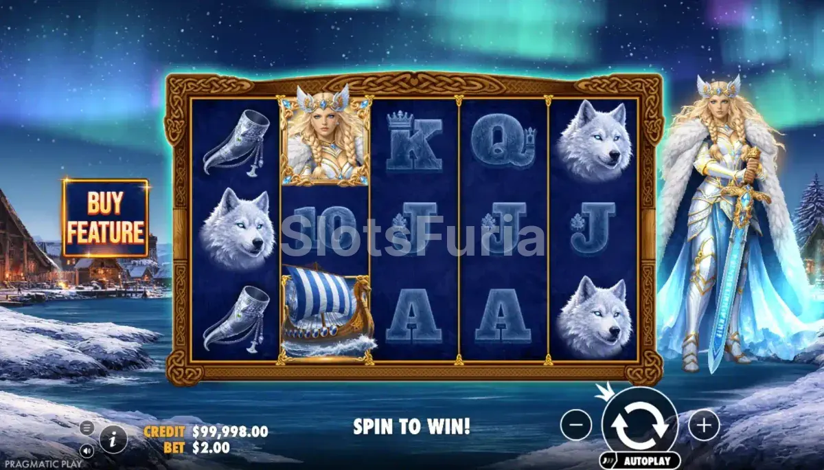 Pantalla del juego base de Freya 1000