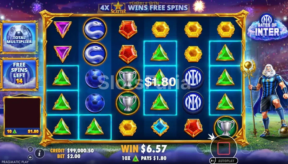 Ronda de giros gratis en Gates of Inter