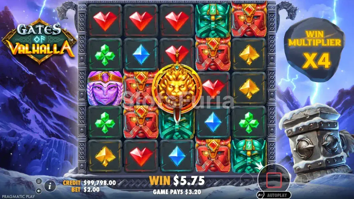 Ronda de giros gratuitos en Gates of Valhalla