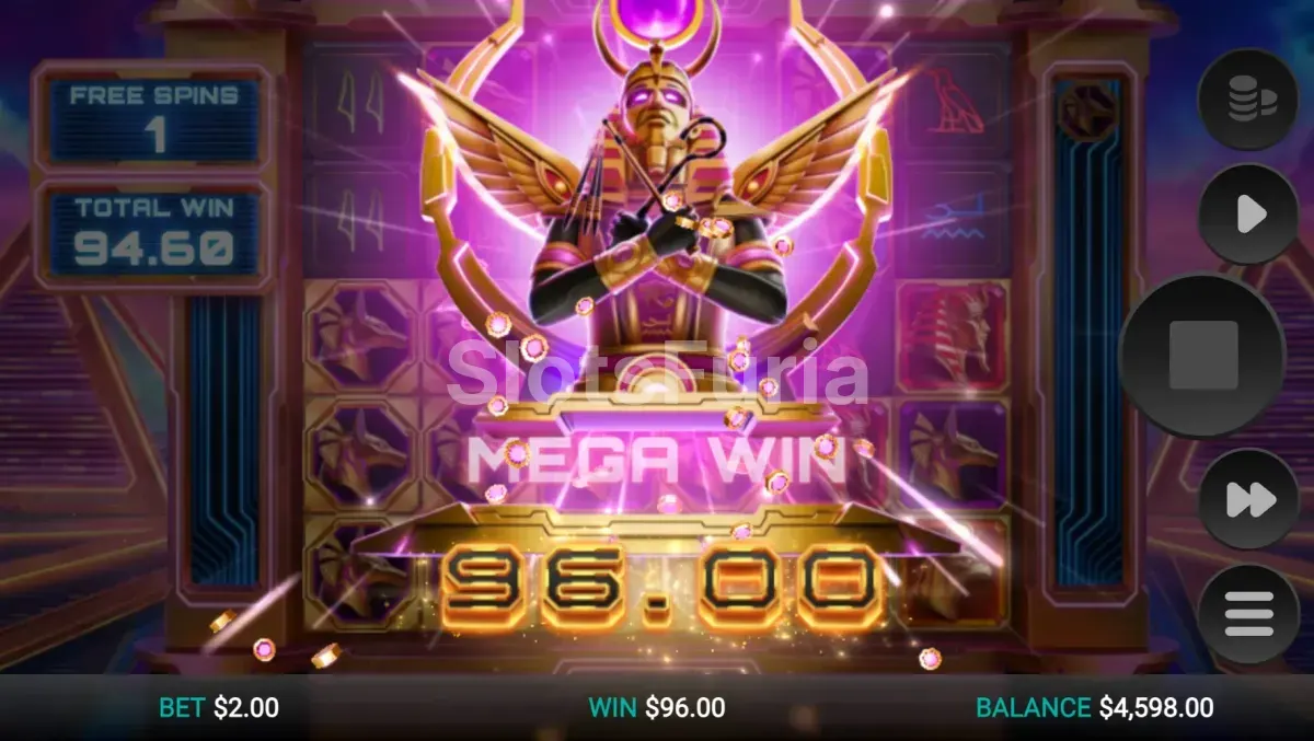 Gran victoria en Glyph of Gods con múltiples posiciones Glyph activas
