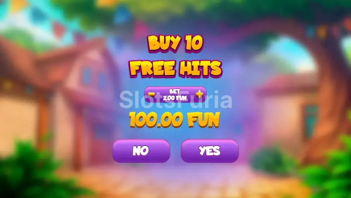 Función de compra de bono disponible en Golden Pinata Hold & Win