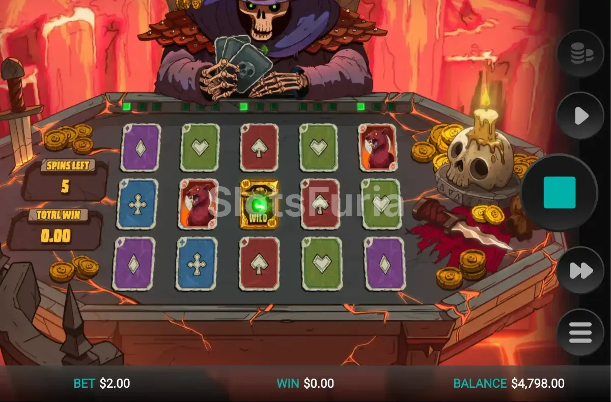 Ronda de giros gratis en Grim The Splitter Dream Drop con divisiones activas en los carretes