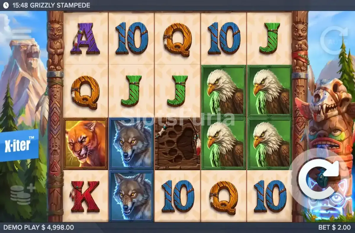 base game de Grizzly Stampede