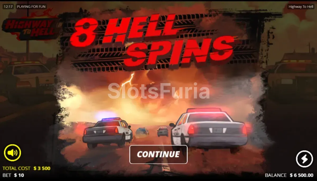 Ronda de giros gratis Hell Spins en Highway to Hell