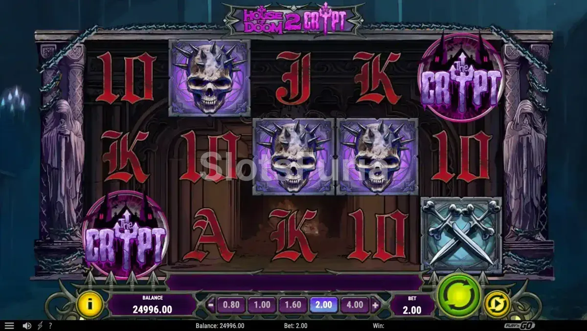 Segunda vista del juego base de House of Doom 2 The Crypt en acción