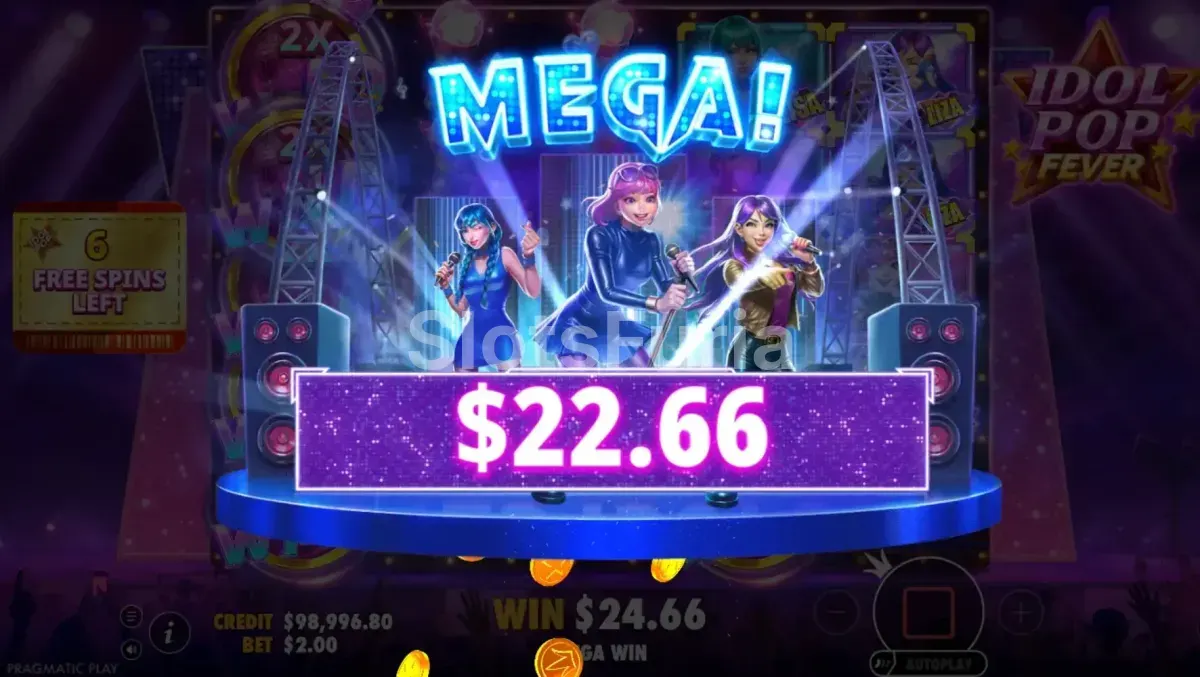 Gran premio en Idol Pop Fever con varios comodines