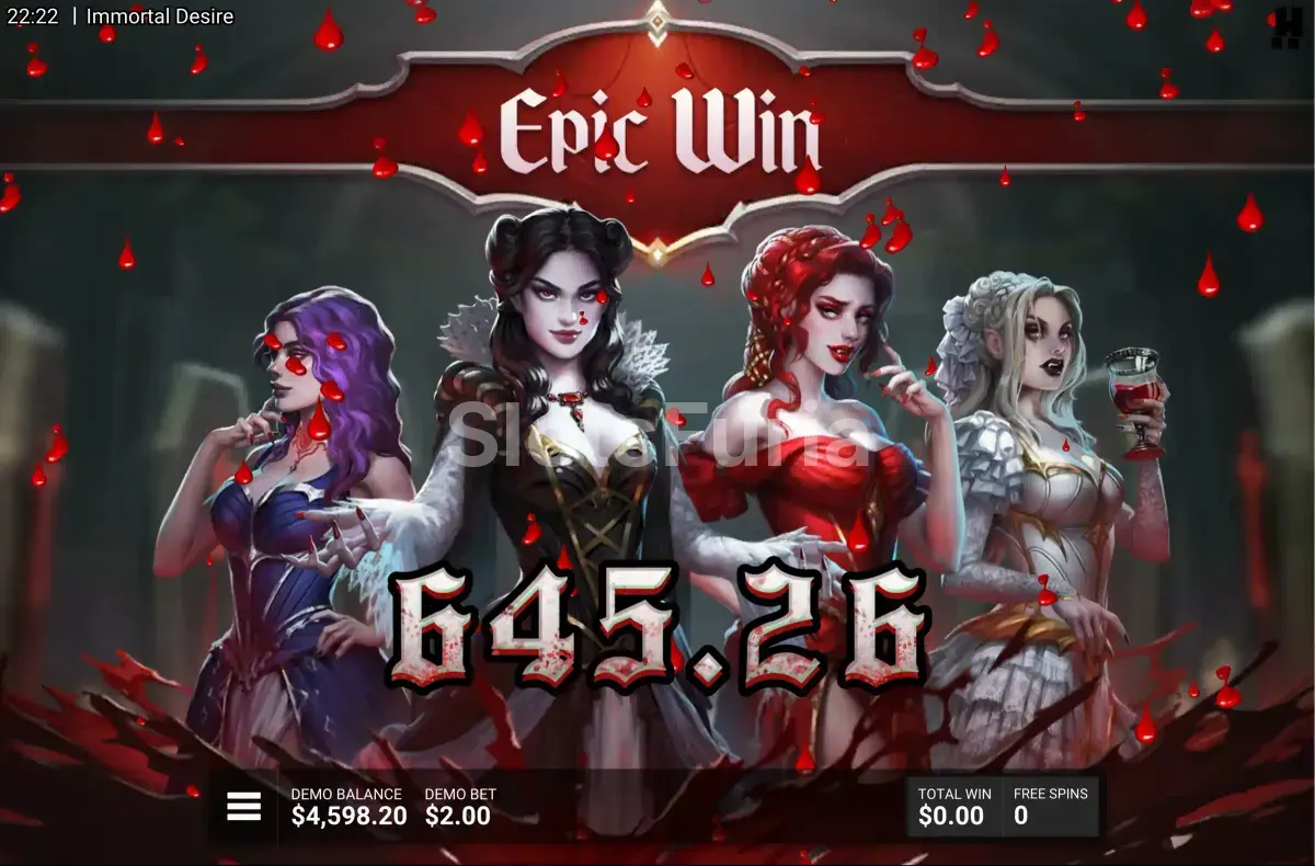 Gran victoria conseguida en Immortal Desire