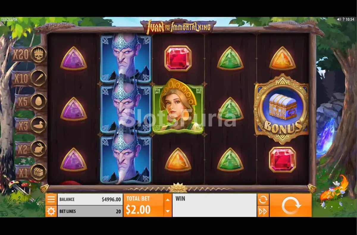 Segunda vista del juego base de Ivan and the Immortal King en acción