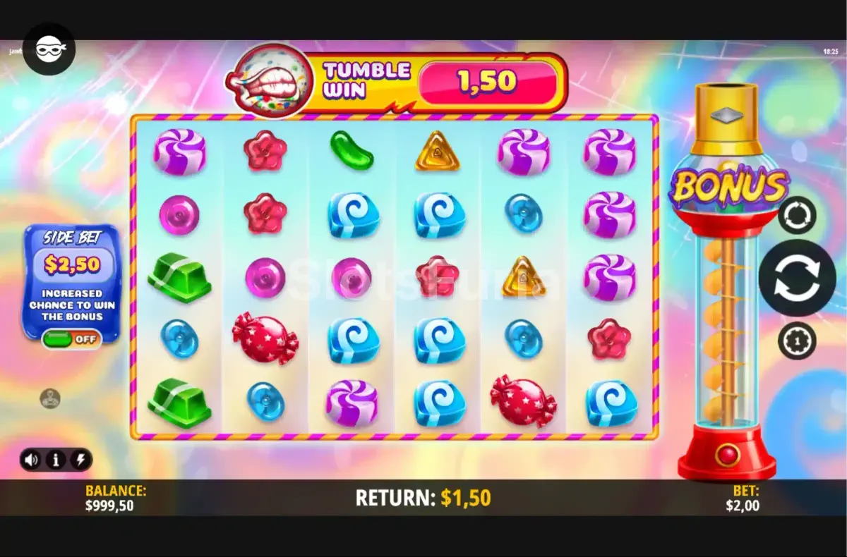 Pantalla principal del juego base en Jawbreaker