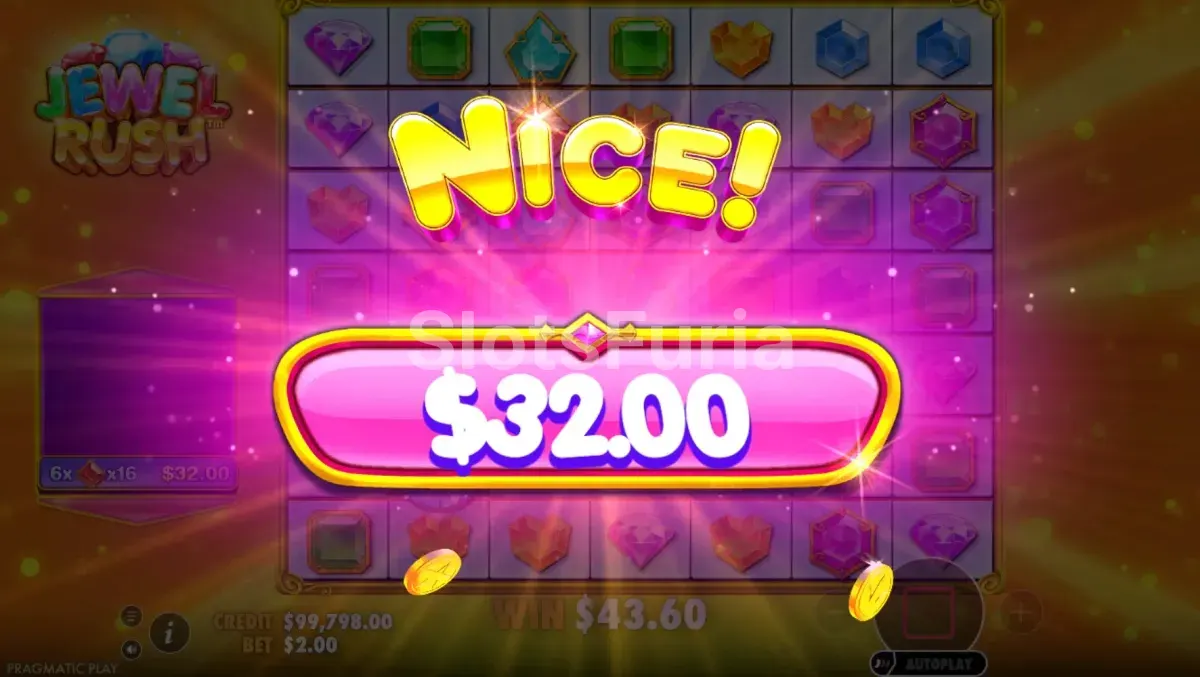 Gran victoria explosiva en Jewel Rush