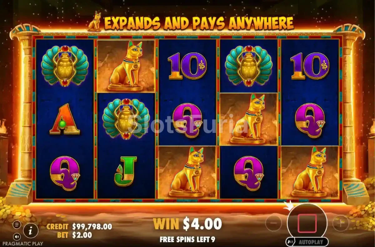 Tiradas gratuitas activadas en John Hunter and the Book of Tut Respin