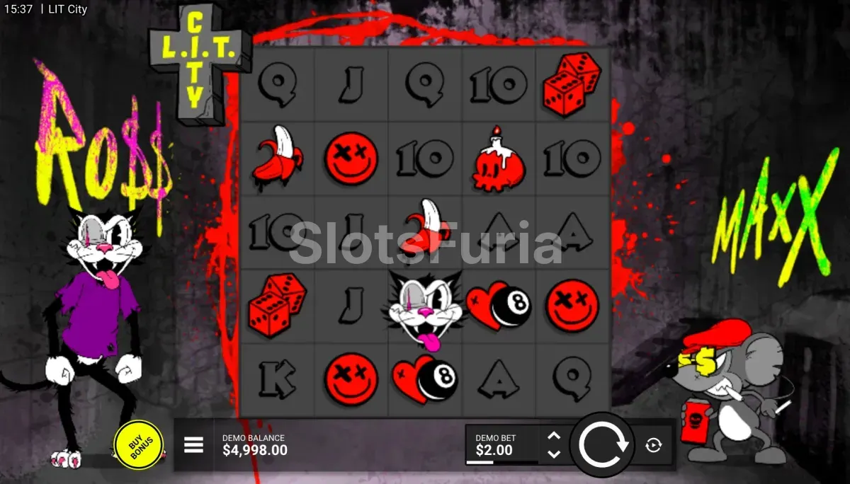 Pantalla principal del juego base de LIT City