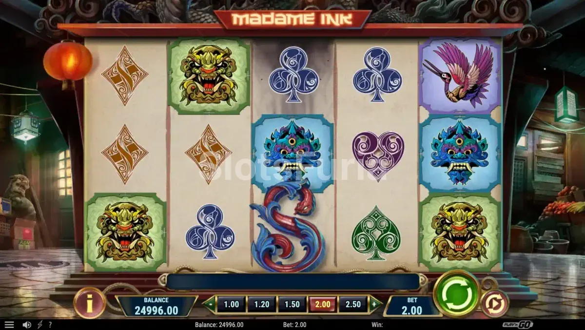 Segunda vista del gameplay activo en Madame Ink