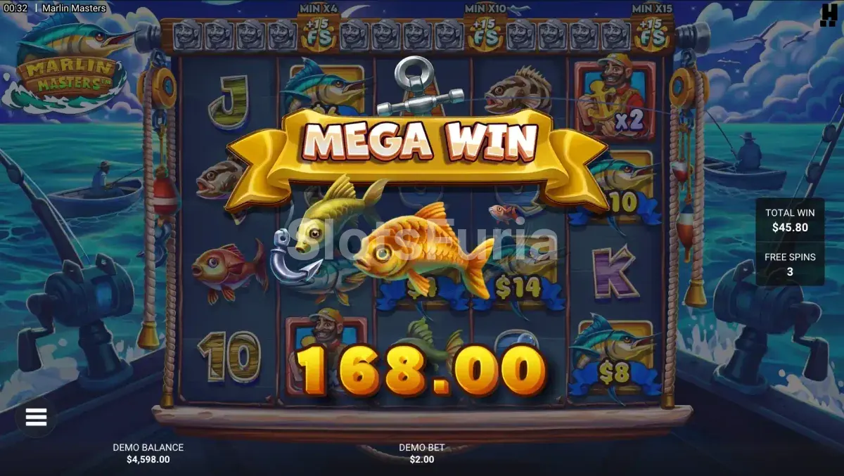 Gran victoria conseguida jugando a Marlin Masters