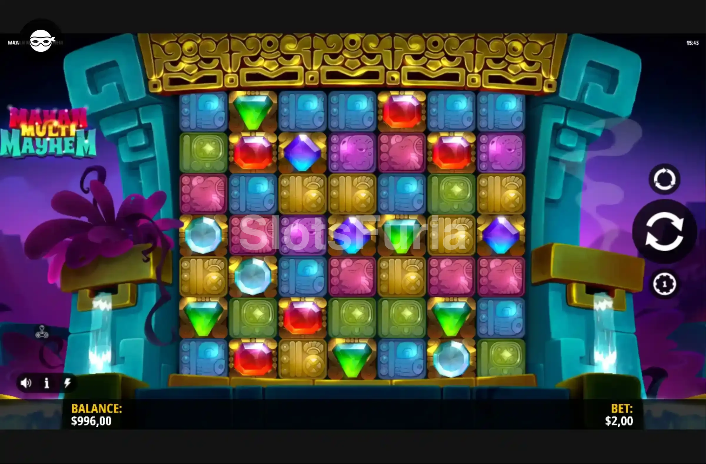 Segunda vista del juego base de Mayan Multi Mayhem en acción