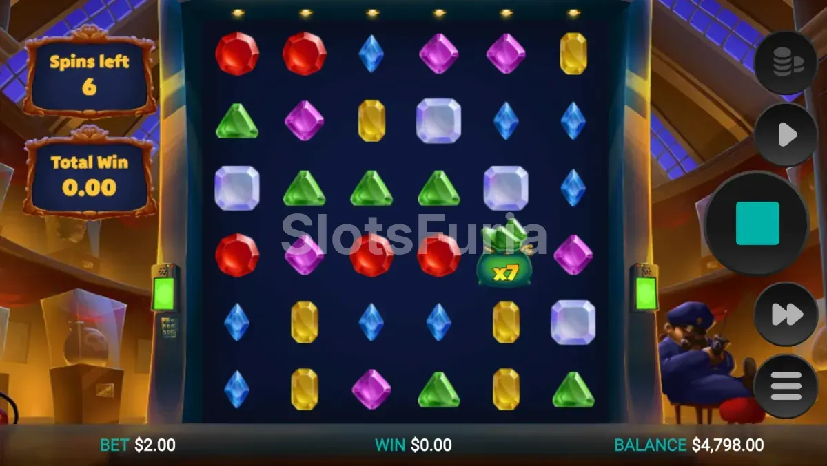 Tiradas gratis activadas en Midnight Marauder con scatters