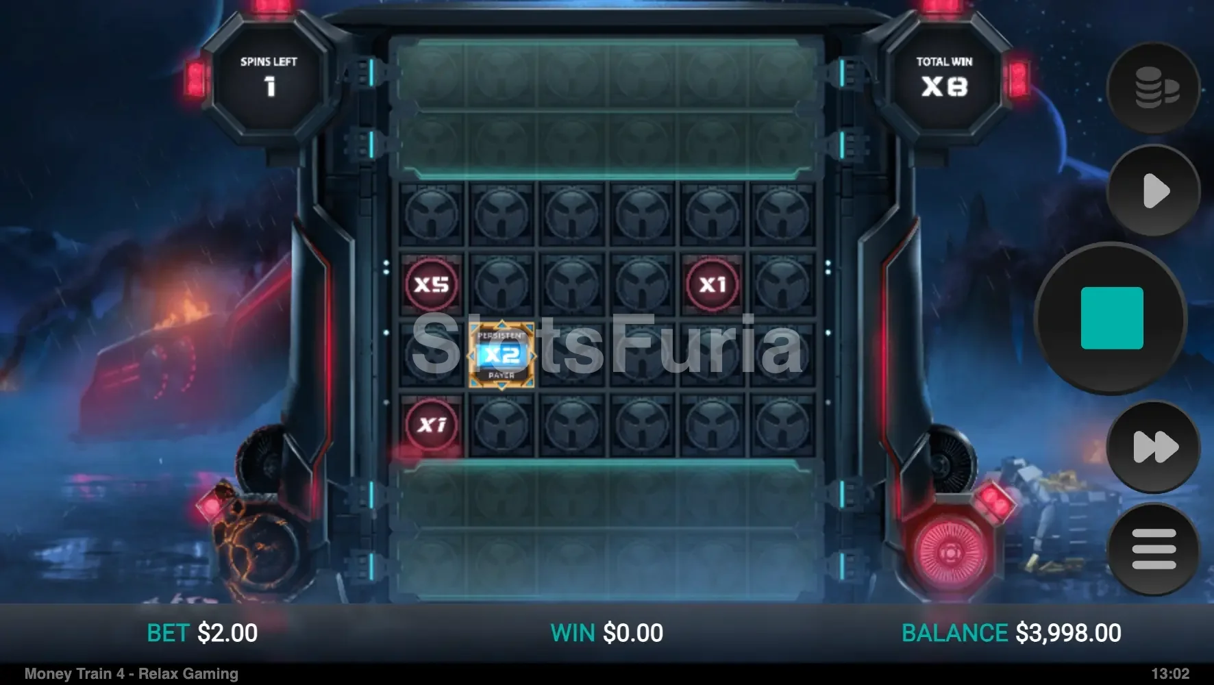 Ronda de giros gratis de Money Train 4 en acción