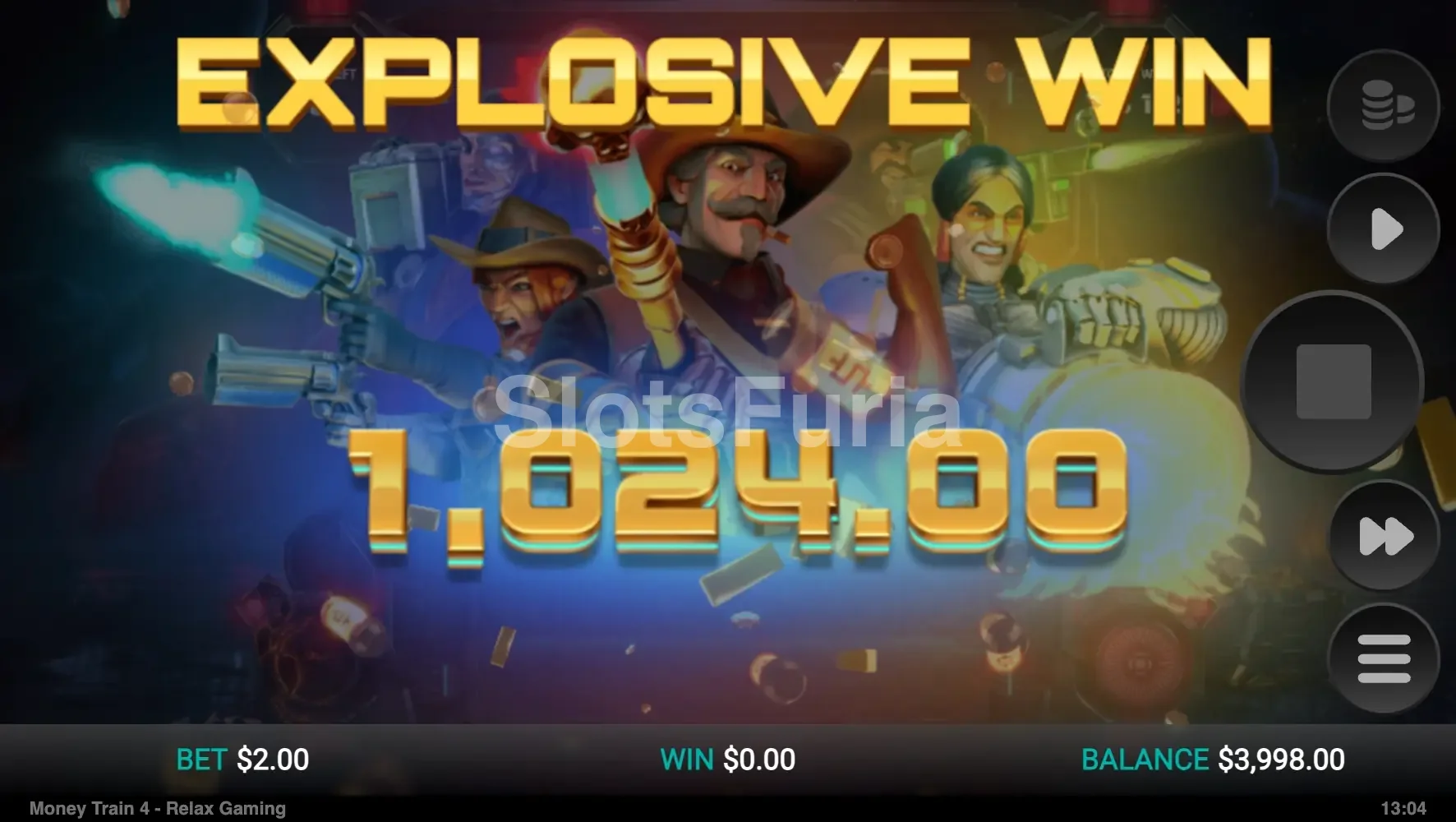 Gran victoria épica en Money Train 4