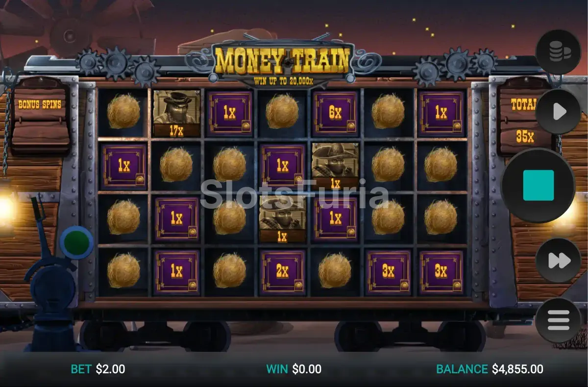 Ronda Money Cart Bonus Round de Money Train