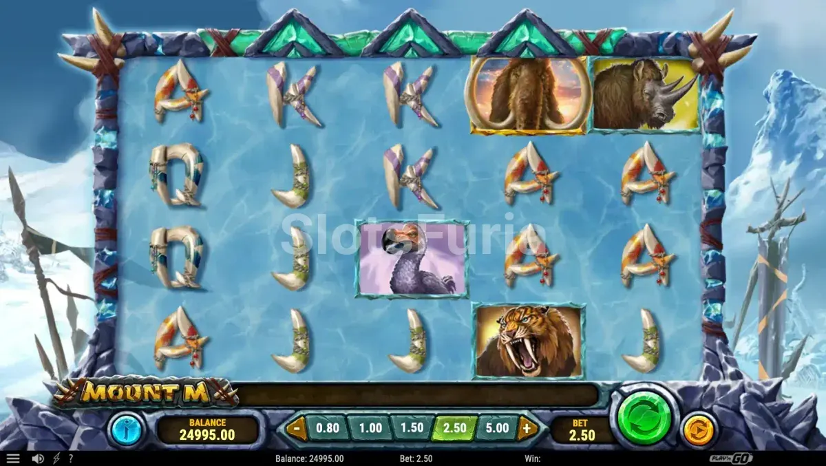 Segunda vista del juego base de Mount M con los rodillos expandidos