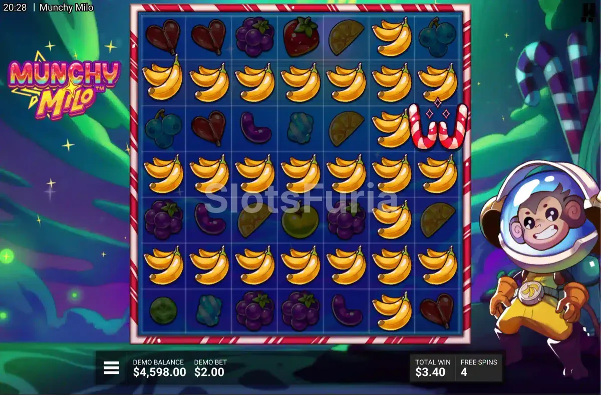 Ronda de giros gratuitos activa en Munchy Milo con multiplicadores