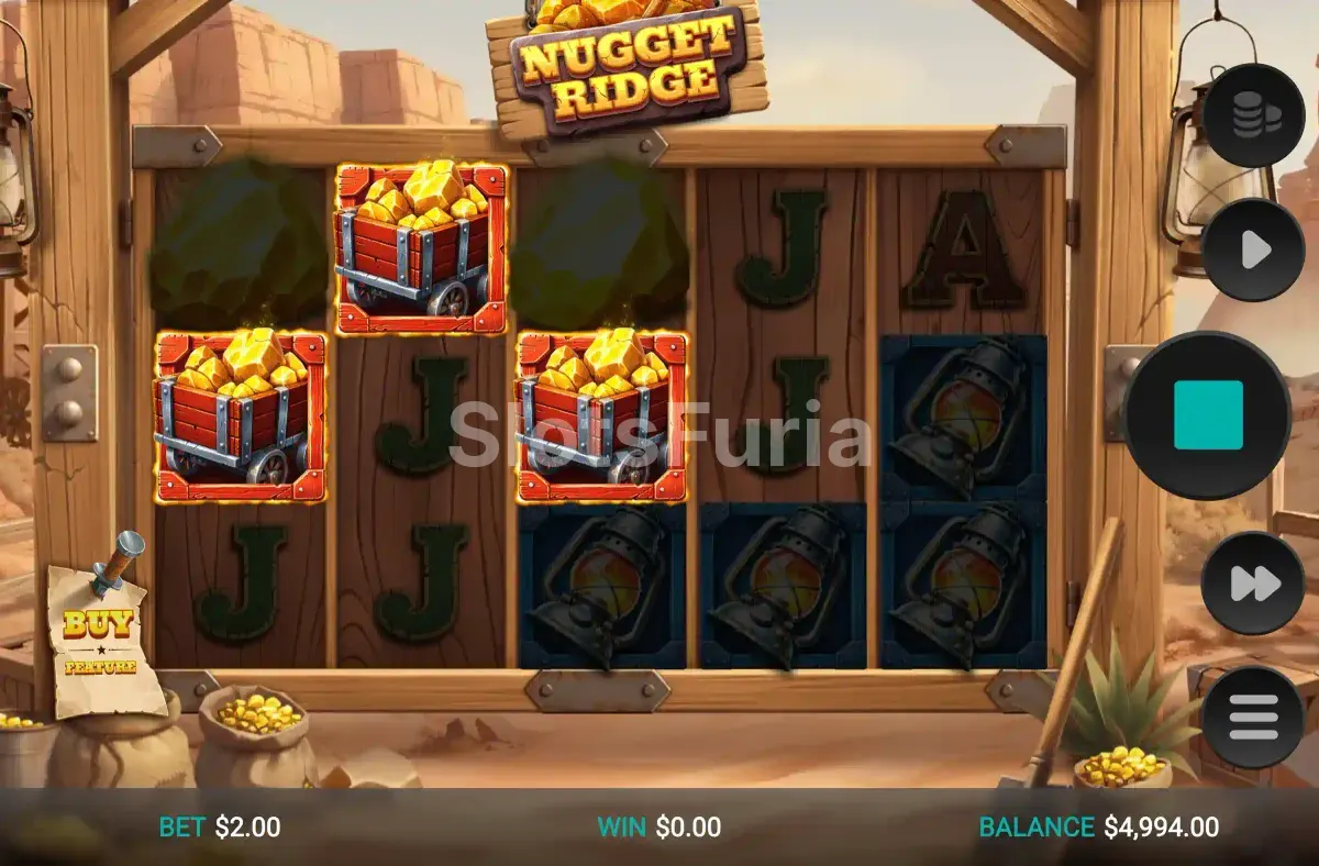 Momento de gran ganancia en Nugget Ridge
