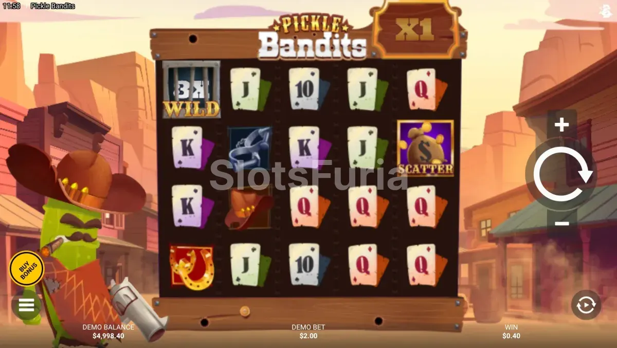 Juego base de Pickle Bandits con los rodillos principales