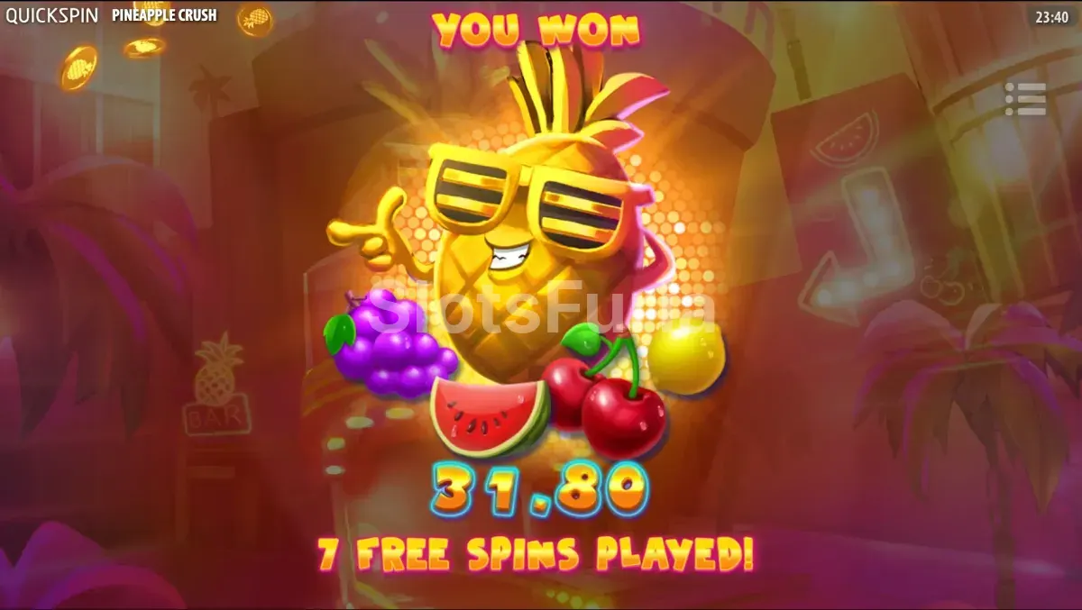 Gran victoria épica en Pineapple Crush
